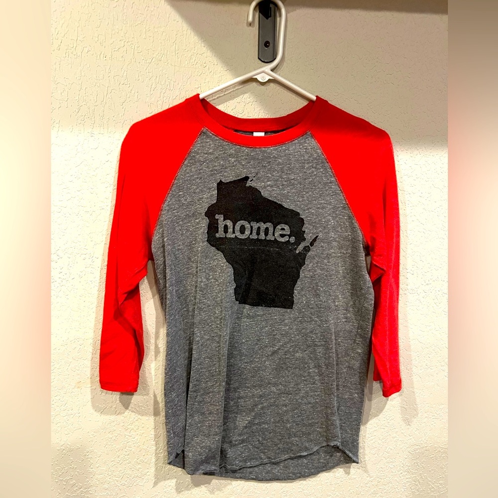 Wisconsin Home 3/4 shirt